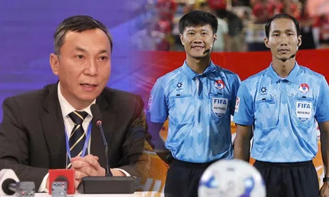 Liên tiếp mắc sai lầm, trọng tài FIFA bị VFF 'treo còi' ở vòng 4 V.League 2024/25