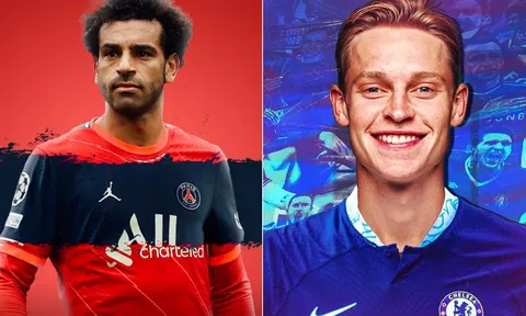 Chuyển nhượng Ngoại hạng Anh 7/10: Chelsea gây sốc với De Jong; Salah trên đường đến PSG