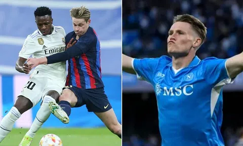 Lịch thi đấu bóng đá hôm nay: Real Madrid thua thảm trước Barcelona; McTominay lập kỷ lục ở Napoli?