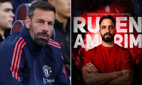 Thương vụ Ruben Amorim tiếp quản Man United có biến, HLV Van Nistelrooy nhận nhiệm vụ khó tin