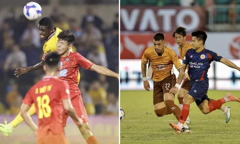 Bảng xếp hạng V.League 2024/25 mới nhất: HAGL chính thức mất ngôi đầu; Cuộc đua trụ hạng có biến