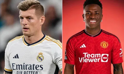 Tin chuyển nhượng trưa 16/11: Toni Kroos thông báo trở lại Real Madrid; Vinicius đồng ý tới Man Utd?