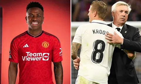 Tin chuyển nhượng tối 17/11: Toni Kroos trở lại Real Madrid; Vinicius đồng ý đến Manchester United?