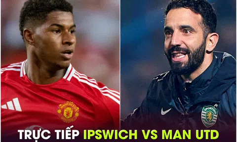 Trực tiếp bóng đá Ipswich vs MU, 23h30 ngày 24/11 - Link xem trực tiếp Man Utd Ngoại hạng Anh HD