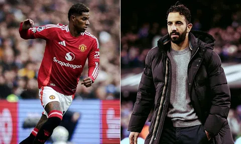 Ruben Amorim gửi tối hậu thư sau trận hòa Ipswich, Marcus Rashford trên đường rời Man United