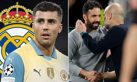 Rodri trên đường đến Real Madrid, Man City vượt mặt Man Utd chiêu mộ 'báu vật' ĐT Anh?