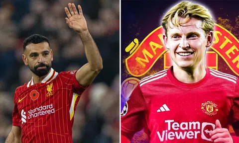 Tin chuyển nhượng tối 27/11: Xong vụ Salah rời Liverpool; De Jong đồng ý gia nhập Man United?