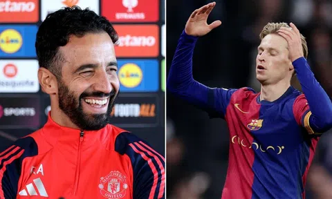 Tin chuyển nhượng tối 3/12: Barca thanh lý De Jong; Man Utd chốt bom tấn đầu tiên thời HLV Amorim?