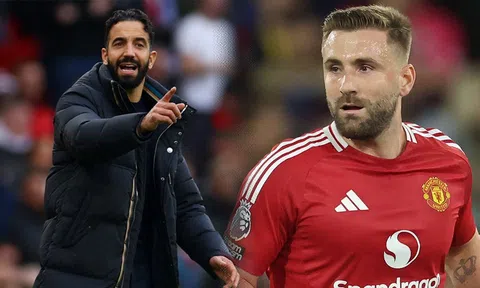 HLV Ruben Amorim hết kiên nhẫn với Luke Shaw, Manchester United đón hậu vệ trái ngay trong tháng 1?