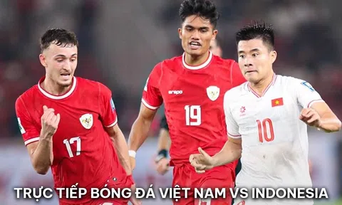 Xem trực tiếp bóng đá ĐT Việt Nam vs Indonesia ở đâu, kênh nào? Link xem trực tuyến AFF Cup 2024