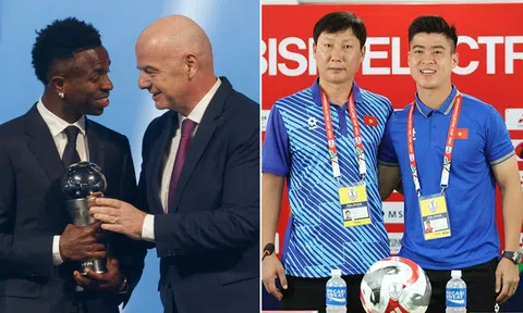 HLV Kim Sang Sik gạch tên Vinicius, thủ quân ĐT Việt Nam gây bất ngờ ở phiếu bầu FIFA The Best 2024