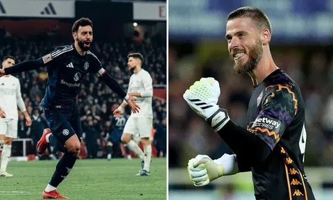 Kết quả bóng đá hôm nay: Man Utd nhận tin vui tại FA Cup; De Gea đi vào lịch sử Fiorentina