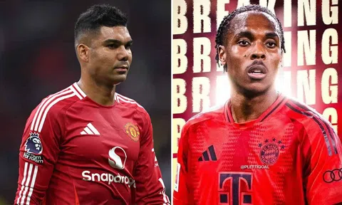 Tin chuyển nhượng tối 3/2: Xong vụ MU chiêu mộ Mathys Tel; Casemiro chính thức rời Manchester United?