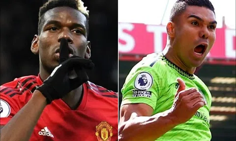 Manchester United chính thức chốt vụ tái chiêu mộ Pogba, Casemiro được mở đường gia nhập Al Nassr