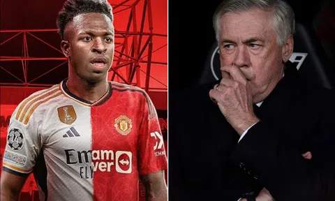 Vinicius bị 'quay lưng' vì từ chối gia hạn với Real Madrid, Man Utd ra tay giải cứu với giá khó tin?