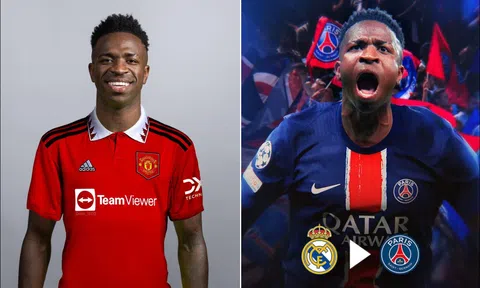 Không phải Manchester United, Vinicius đạt thỏa thuận gia nhập PSG vì bị Real Madrid quay lưng?