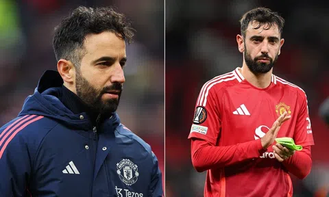 Nhận gáo nước lạnh từ Bruno Fernandes, Ruben Amorim đếm ngược ngày rời Man United