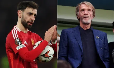 Bruno Fernandes công khai 'bật' Sir Jim Ratcliffe, sẵn sàng rời Manchester Untied trong hè 2025?