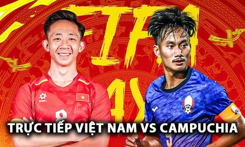 Trực tiếp bóng đá Việt Nam vs Campuchia - FIFA Days: HLV Kim Sang-sik làm mới đội hình?