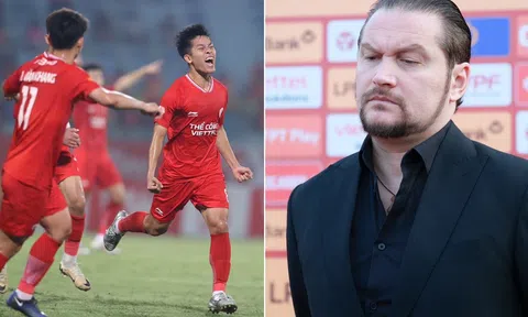 Giành chiến thắng kỷ lục, HLV châu Âu có phản ứng khó tin khi đi vào lịch sử V.League