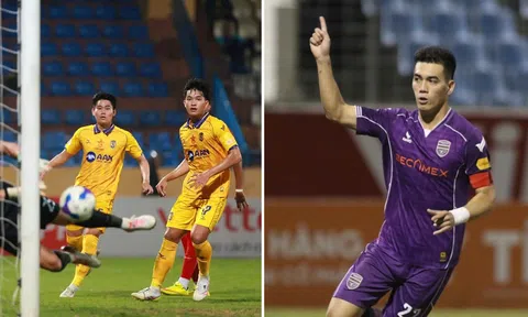 Kết quả bóng đá V.League hôm nay 3/5: Tiến Linh lu mờ trước sao Việt kiều; SLNA nhận trái đắng?