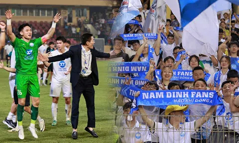 Chạm một tay vào chức vô địch V.League, CLB Nam Định có hành động khiến NHM ngỡ ngàng