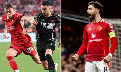Kết quả bóng đá Ngoại hạng Anh hôm nay: Liverpool đại thắng Arsenal; Man Utd thua thảm West Ham?