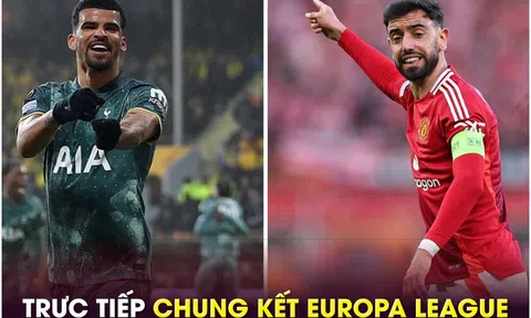 Xem trực tiếp bóng đá MU vs Tottenham ở đâu, kênh nào? Link xem trực tiếp Chung kết Europa League HD