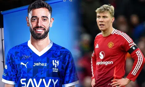 Tin chuyển nhượng sáng 25/5: Man United rao bán Hojlund; Bruno Fernandes gia nhập Al-Hilal với giá khủng?
