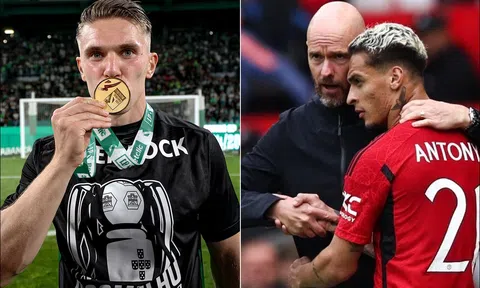 Chuyển nhượng MU 6/6: Man Utd công bố bom tấn thứ 3; Antony trên đường tái hợp HLV Ten Hag?