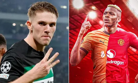 Tin chuyển nhượng mới nhất 12/6: Rõ vụ Gyokeres đến MU; Man United đạt thỏa thuận chiêu mộ Osimhen?