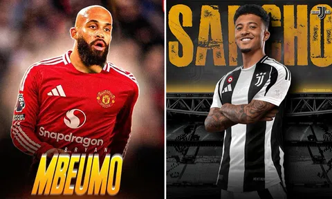 Sancho cập bến ông lớn Serie A, Man United chính thức công bố bom tấn Mbeumo trong 48h tới?
