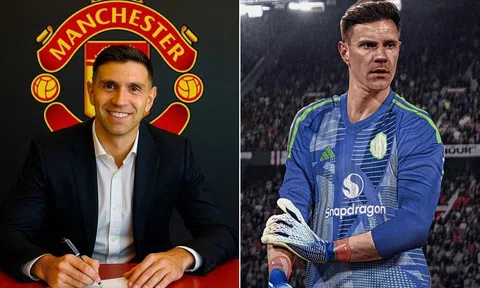Ngã ngũ thương vụ Dibu Martinez đến Old Trafford, Man United gạt giò Chelsea để chiêu mộ Ter Stegen