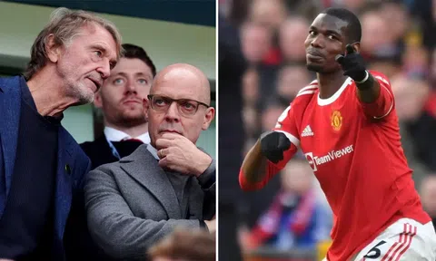Tin chuyển nhượng tối 25/6: Sir Jim Ratcliffe kích hoạt món hời trên TTCN; Pogba trở lại Man United?