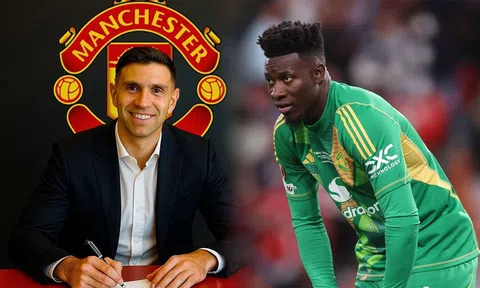 Andre Onana trên đường rời Man United, Sir Jim Ratcliffe đón Dibu Martinez cập bến Old Trafford?