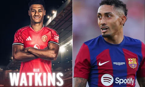 Chuyển nhượng MU 3/7: Ollie Watkins tới Man Utd trong 24h tới; Raphinha báo tin vui cho Man United