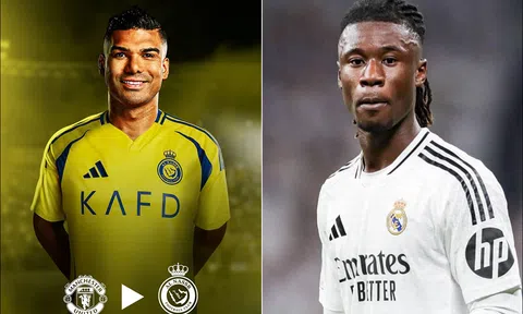 Casemiro khoác áo Al Nassr trong tuần này, Man Utd được Real Madrid 'bật đèn xanh' vụ Camavinga