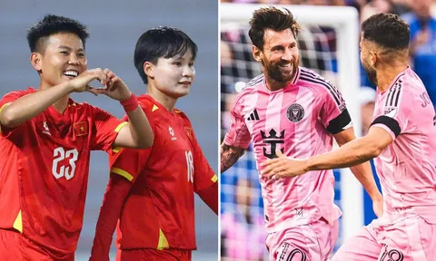 Kết quả bóng đá hôm nay: Messi đi vào lịch sử Inter Miami; ĐT Việt Nam nhận tin vui trên BXH FIFA