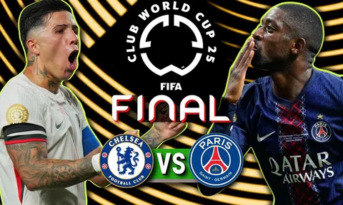 Lịch thi đấu bóng đá FIFA Club World Cup hôm nay: Hủy diệt Chelsea, PSG lên ngôi vô địch?
