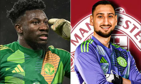 Andre Onana chấn thương dài hạn, PSG 'bật đèn xanh' để Gianluigi Donnarumma tới Manchester United