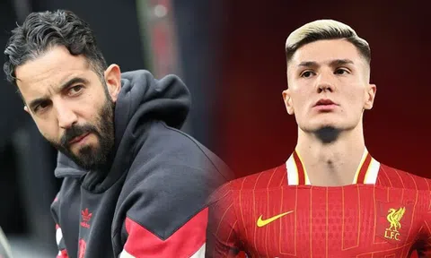 Man Utd bị Liverpool vượt mặt vụ 'Haaland 2.0', HLV Ruben Amorim như ngồi trên đống lửa