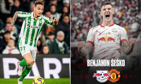 Tin MU hôm nay 16/7: Thương vụ Antony đến Real Betis đến hồi kết; Man United chiến thắng vụ Sesko