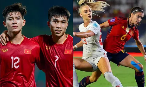 Lịch thi đấu bóng đá hôm nay: U23 Việt Nam nhận tin vui ở giải Đông Nam Á; Bất ngờ lớn tại VCK EURO?