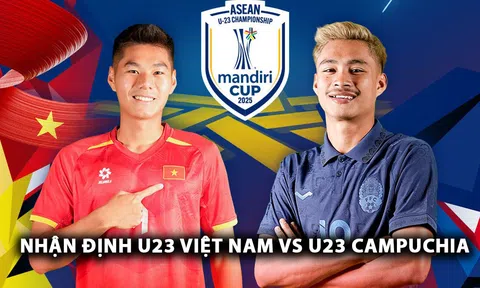 Nhận định bóng đá U23 Việt Nam vs U23 Campuchia: Sao Việt kiều lập siêu phẩm khó tin?
