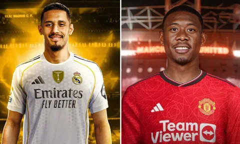 Saliba đồng ý gia nhập Real Madrid, Manchester United được bật đèn xanh chiêu mộ David Alaba?