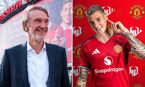 Tin chuyển nhượng tối 24/7: Sir Jim Ratcliffe tất tay chiêu mộ Sesko; Man United đón thêm 3 bom tấn?