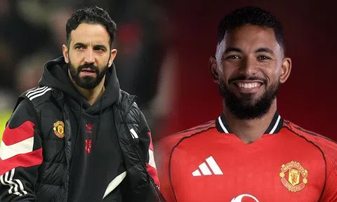 Mục tiêu chuyển nhượng của Man Utd 'bắn tín hiệu', HLV Ruben Amorim đón 'siêu máy quét' với giá hời?