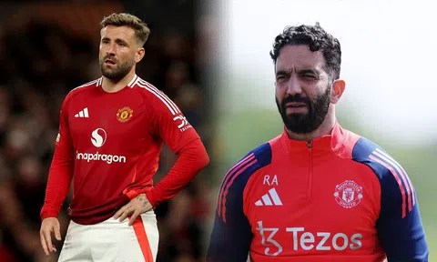 Chính thức xong vụ Luke Shaw rời Man United, HLV Amorim ra quyết định khó tin với 'ngôi sao bị lãng quên'