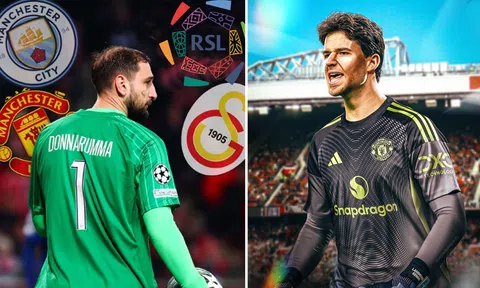Xong vụ Donnarumma đến Man United, HLV Amorim chính thức chiêu mộ 'siêu thủ môn' thay Onana?