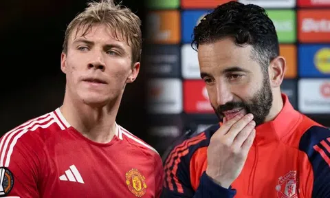 Hojlund được xác nhận rời Man United, HLV Amorim đón 'siêu tiền đạo' giải bài toán hàng công?